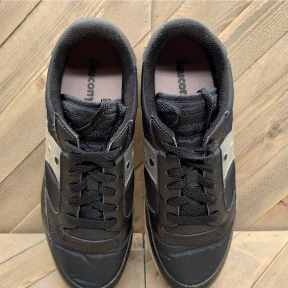 Saucony Jazz Triple Abstract Collection Black Shadow Casual Sneakers Mens Size 7 - Picture 7 of 9